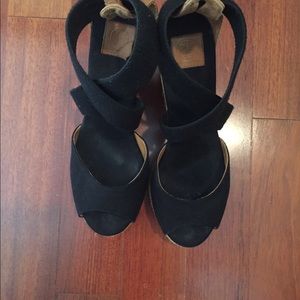 Tory Burch Black Wedge